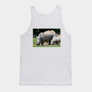 Southern White Rhino Rhinoceros Tank Top